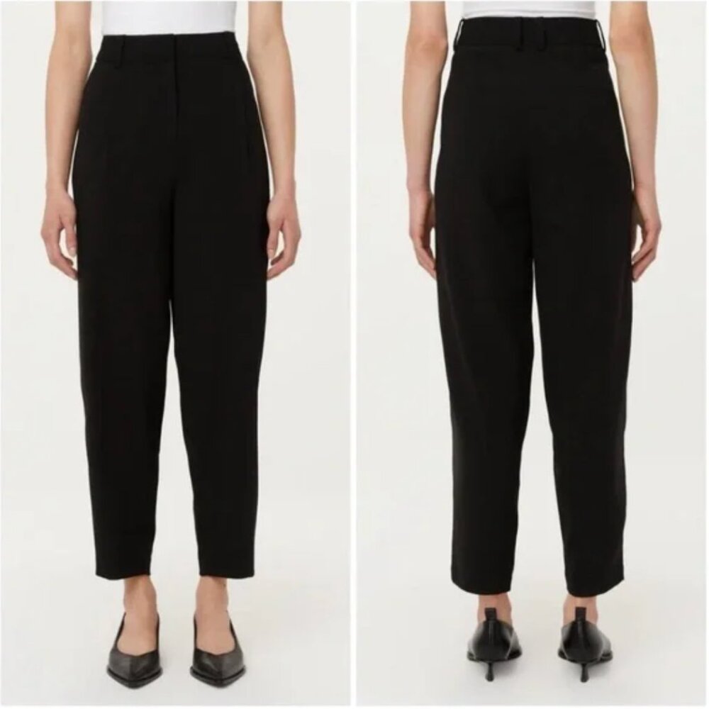 Frank and Oak Balloon Trouser, Black, size 4